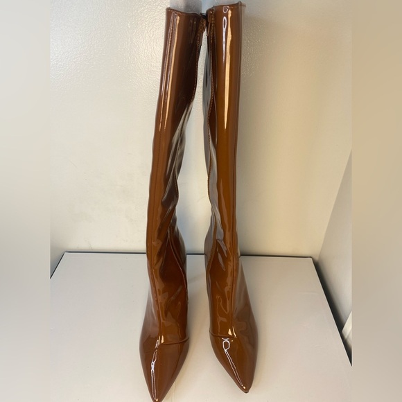 INC New Brown Knee-High Women's Boots - Picture 2 of 7